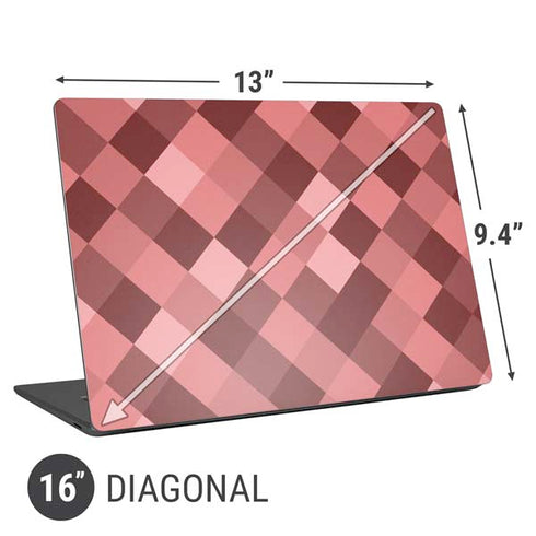 Autumn Red Geometric Universal Laptop 16in (13 x 9.4in) Skin